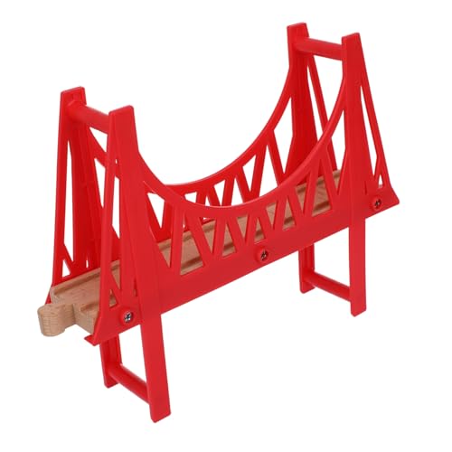 Homoyoyo Holz Eisenbahn Brücke Abnehmbares Modell für Kompatibel mit Führenden Marken Robuste Konstruktion für Doppellagige Suspension Bridge für Zuhause und Schule Homoyoyo Holz Eisenbahn Brücke Abnehmbares Modell für Kompatibel mit Führenden Marken Robuste Konstruktion für Doppellagige Suspension Bridge für Zuhause und Schule von Homoyoyo