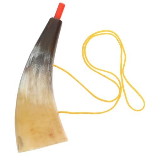 Homoyoyo Horn Cosplay Requisite Leichtes Piraten Kostüm Zubehör für Halloween Party Bühnenauftritte und Fasching mit Realistischem Sound Zufällige Farbe von Homoyoyo