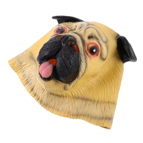 Homoyoyo Hunde Bulldog - Realistische Tiermaske Für Erwachsene - Gruselige Kostüm Für Halloween Und Cosplay Vollkopf Tiermasken Als Foto Requisiten Homoyoyo Hunde Bulldog - Realistische Tiermaske Für Erwachsene - Gruselige Kostüm Für Halloween Und Cosplay Vollkopf Tiermasken Als Foto Requisiten von Homoyoyo