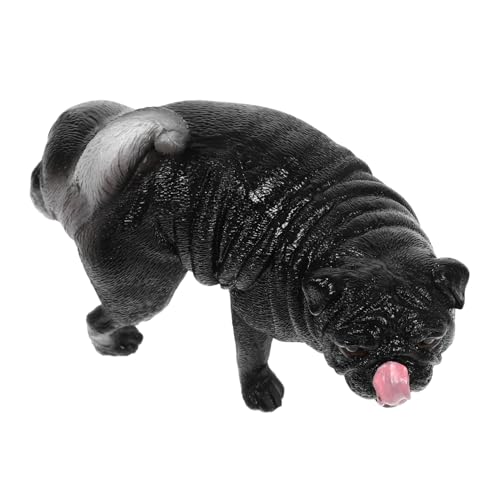 Homoyoyo Hundefiguren-Spielset – Realistische Mops-Figur Aus Hochwertigem Kunststoff Detailreiche Deko Für Garten Und Büro Perfekt Für Tierliebhaber Und Kreative Kuchendekoration Homoyoyo Hundefiguren-Spielset – Realistische Mops-Figur Aus Hochwertigem Kunststoff Detailreiche Deko Für Garten Und Büro Perfekt Für Tierliebhaber Und Kreative Kuchendekoration von Homoyoyo