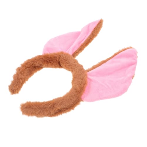 Homoyoyo Hundeohren Stirnband aus Weichem Material Spitze Ohren Design Bequemes Haaraccessoire für Halloween Kostüm Cosplay Party und Fotos Geeignet für Mädchen und Kleinkinder von Homoyoyo