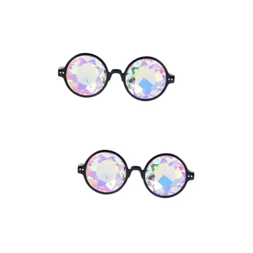 Homoyoyo 2stücke Kaleidoskop Brille Mit Brechungseffekt Diffraction Eyeglass Schwarz Für Festivals Partys Und Cosplay Flexibles Design Und Robuste Struktur Für Unvergessliche Auftritte Homoyoyo 2stücke Kaleidoskop Brille Mit Brechungseffekt Diffraction Eyeglass Schwarz Für Festivals Partys Und Cosplay Flexibles Design Und Robuste Struktur Für Unvergessliche Auftritte von Homoyoyo
