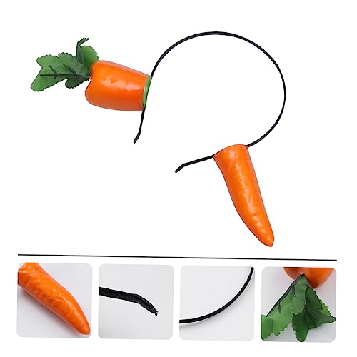 Homoyoyo Karotten Haarreifen für Erwachsene Lustige und Dekorative Haarschmuck für für Partys Halloween und Festivals Langlebig und Sicher aus Gefertigt von Homoyoyo
