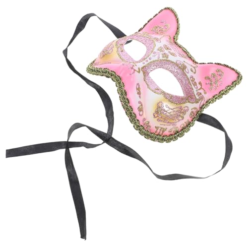 Homoyoyo Katzen Halbmaske Halloween Cosplay Party Kostüm Leichtes Bequemes Design für Maskerade Karneval und Partys Homoyoyo Katzen Halbmaske Halloween Cosplay Party Kostüm Leichtes Bequemes Design für Maskerade Karneval und Partys von Homoyoyo