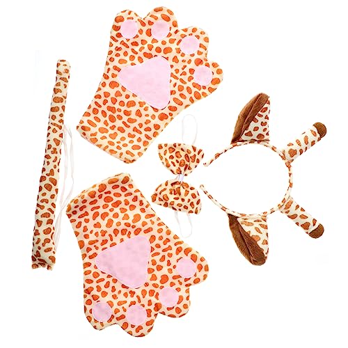 Homoyoyo Kostüm Giraffe Set für Erwachsene Tierkostüm Haarband mit Fliege Lustige Cosplay Accessoires für Karneval Halloween und Mottopartys Homoyoyo Kostüm Giraffe Set für Erwachsene Tierkostüm Haarband mit Fliege Lustige Cosplay Accessoires für Karneval Halloween und Mottopartys von Homoyoyo