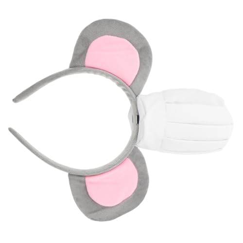 Homoyoyo Kostüm Mäuseohren Haarreifen Chef Maus Stirnband Weich Cartoon Cosplay Party Halloween Weihnachten Homoyoyo Kostüm Mäuseohren Haarreifen Chef Maus Stirnband Weich Cartoon Cosplay Party Halloween Weihnachten von Homoyoyo