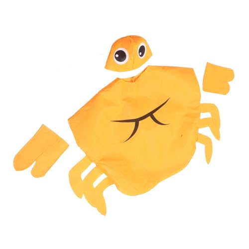 Homoyoyo Krabbenkostüm Für Krabbenkostüm Krabbenscheren Kostüm Stoff Orange Homoyoyo Krabbenkostüm Für Krabbenkostüm Krabbenscheren Kostüm Stoff Orange von Homoyoyo