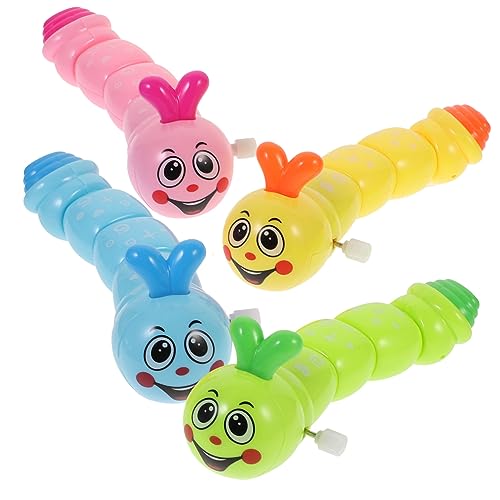 Homoyoyo Uhrwerk-Spielzeug Für Jungen Und Mädchen 4 Stück Entzückendes Spielzeug Für Jungen Und Mädchen Zufällige Farbe von Homoyoyo