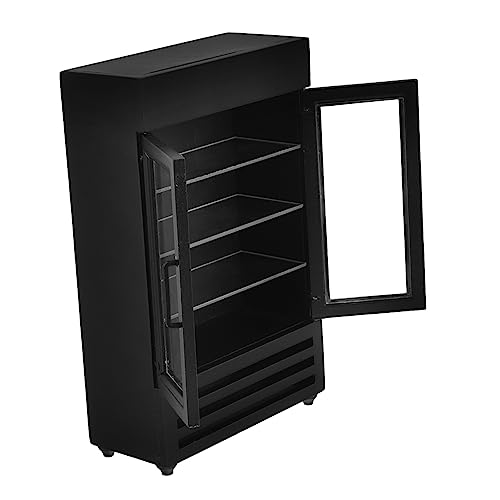 Homoyoyo Kühlschrank Modell Entzückendes Mini Für Mikrolandschaften Puppenhäuser Und Desktop Dekoration Für Und Designs von Homoyoyo
