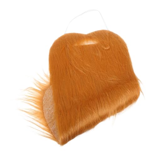 Homoyoyo Künstlicher Bart Falsche Schnurrbärte Realistischer Bart Bart- Und Schnurrbartkostüm Bartset Für Männer Falscher Bart Gefälschter Gesichtsbart Bart Make-up Plüschstoffe Brown Homoyoyo Künstlicher Bart Falsche Schnurrbärte Realistischer Bart Bart- Und Schnurrbartkostüm Bartset Für Männer Falscher Bart Gefälschter Gesichtsbart Bart Make-up Plüschstoffe Brown von Homoyoyo