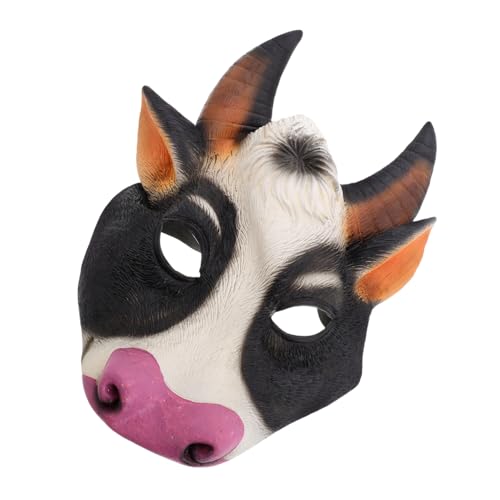 Kuhmaske Cosplay Für Erwachsene Halloween Karneval Kostüm Gruselige Tiermaske Atmungsaktives Material Kuhmaske Cosplay Für Erwachsene Halloween Karneval Kostüm Gruselige Tiermaske Atmungsaktives Material von Homoyoyo