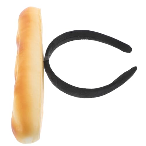 Homoyoyo Leichtes Brot Stirnband für Party und Cosplay Food Haarreifen Rutschfest und Bequem für Frauen und Mädchen bei Streaming Make Up und Festlichen Anlässen von Homoyoyo