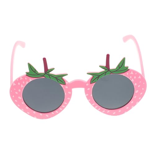 Homoyoyo Lustige Erdbeer-sonnenbrille Für Kinder Partygeschenk Zum Geburtstag Verspieltes Design Outdoor-strand- Und Poolbrille von Homoyoyo