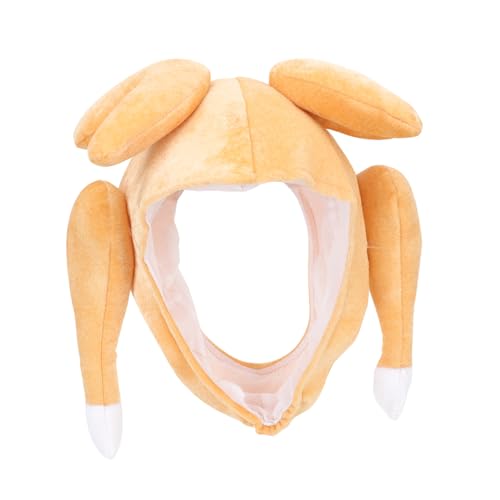 Homoyoyo Lustiger Plüsch Truthahn Hut aus Samt Karneval Party Kopfbedeckung Foto Requisite für Erwachsene und Halloween Verkleidung Gemütlich und Dekorativ Homoyoyo Lustiger Plüsch Truthahn Hut aus Samt Karneval Party Kopfbedeckung Foto Requisite für Erwachsene und Halloween Verkleidung Gemütlich und Dekorativ von Homoyoyo