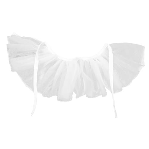 Homoyoyo Victorianischer Mesh-rüschensaum-Kragen Für Clown-kostüme Tüll-halsaccessoire Für Theateraufführungen Und Vielseitig Und Romantisch Homoyoyo Victorianischer Mesh-rüschensaum-Kragen Für Clown-kostüme Tüll-halsaccessoire Für Theateraufführungen Und Vielseitig Und Romantisch von Homoyoyo