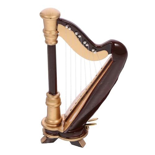 Homoyoyo Mini Harfe Für Puppenhaus – Musikinstrument Für Mädchen - Perfekte Mini Harfe Für - Holzmodell Als Tischornament Und Ideal Für Weihnachtsdeko Und Kreative Spielstunden Homoyoyo Mini Harfe Für Puppenhaus – Musikinstrument Für Mädchen - Perfekte Mini Harfe Für - Holzmodell Als Tischornament Und Ideal Für Weihnachtsdeko Und Kreative Spielstunden von Homoyoyo