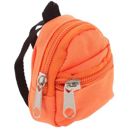 Homoyoyo Mini Puppenrucksack Für Halloween – Miniatur Reißverschluss Rucksack in Orange - Ideal Für Puppenaccessoires Und Kostüme - Perfektes Zubehör Für Kreative Spielideen Homoyoyo Mini Puppenrucksack Für Halloween – Miniatur Reißverschluss Rucksack in Orange - Ideal Für Puppenaccessoires Und Kostüme - Perfektes Zubehör Für Kreative Spielideen von Homoyoyo