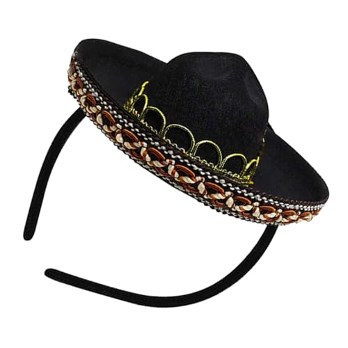 Homoyoyo Mini Sombrero Haarreif Mexiko Stil Leichtes Karneval Party Zubehör für Kostüme und Fotoshootings Originelles Design für Damen und Erwachsene für Fasching und Themenpartys Homoyoyo Mini Sombrero Haarreif Mexiko Stil Leichtes Karneval Party Zubehör für Kostüme und Fotoshootings Originelles Design für Damen und Erwachsene für Fasching und Themenpartys von Homoyoyo