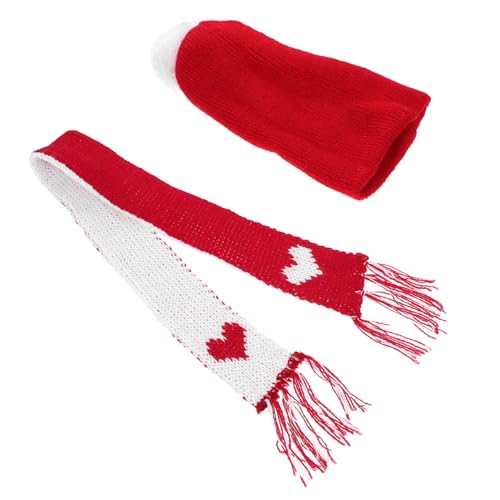 Homoyoyo Mini-Strickmütze Und Schal-Set Für Puppen – Gestreifte Mütze Und Schal Für Puppenzubehör Weihnachtsdeko Und Kreatives Basteln Ideal Für Miniaturen Und Puppenliebhaber Homoyoyo Mini-Strickmütze Und Schal-Set Für Puppen – Gestreifte Mütze Und Schal Für Puppenzubehör Weihnachtsdeko Und Kreatives Basteln Ideal Für Miniaturen Und Puppenliebhaber von Homoyoyo