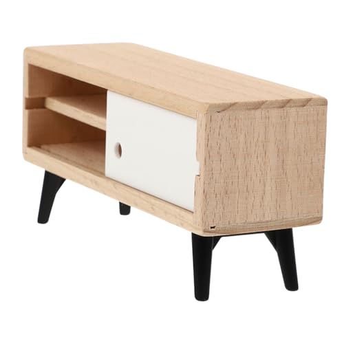 Homoyoyo Mini Tv Schrank Modell für Puppenhaus Dekoratives Zubehör für Realistische Miniaturmöbel für DIY Puppenhaus Dekoration Hochwertige Verarbeitung und Detailtreue Homoyoyo Mini Tv Schrank Modell für Puppenhaus Dekoratives Zubehör für Realistische Miniaturmöbel für DIY Puppenhaus Dekoration Hochwertige Verarbeitung und Detailtreue von Homoyoyo