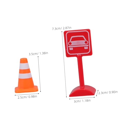 Homoyoyo Mini Verkehrszeichen Teilig mit Realistischen Mini Ampeln Stoppschildern und Baustellenmarkierungen für Robuste Lernspielzeug Verkehrsampeln für Micro Landschaft und Homoyoyo Mini Verkehrszeichen Teilig mit Realistischen Mini Ampeln Stoppschildern und Baustellenmarkierungen für Robuste Lernspielzeug Verkehrsampeln für Micro Landschaft und von Homoyoyo