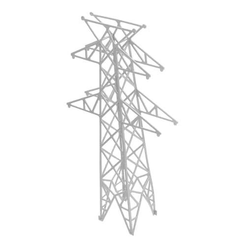 Homoyoyo Miniatur Elektrischer Mast Abs Kunststoff Modellbahn Zubehör Präzise Gefertigt Realistische Details Robustes Material DIY Baustoff für Sandtisch und Mikro Landschaftsgestaltung Homoyoyo Miniatur Elektrischer Mast Abs Kunststoff Modellbahn Zubehör Präzise Gefertigt Realistische Details Robustes Material DIY Baustoff für Sandtisch und Mikro Landschaftsgestaltung von Homoyoyo
