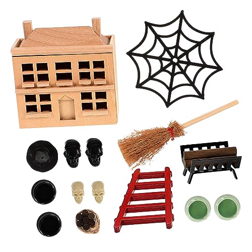 Homoyoyo Miniatur Halloween Dekoration Set Puppenhaus Zubehör Verschiedene Landschaftsrequisiten Leichtes Langlebiges Material DIY Halloween Party Ornament für Miniaturgarten und Puppenhaus Homoyoyo Miniatur Halloween Dekoration Set Puppenhaus Zubehör Verschiedene Landschaftsrequisiten Leichtes Langlebiges Material DIY Halloween Party Ornament für Miniaturgarten und Puppenhaus von Homoyoyo