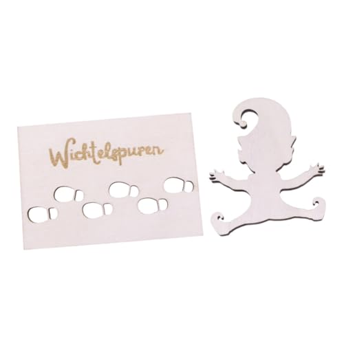 Homoyoyo Miniatur Holzschablone Weihnachtswichtel Fußabdrücke Stencil für Bjd Puppenhaus DIY Dekoration Holzdesign Klein Festlich Homoyoyo Miniatur Holzschablone Weihnachtswichtel Fußabdrücke Stencil für Bjd Puppenhaus DIY Dekoration Holzdesign Klein Festlich von Homoyoyo