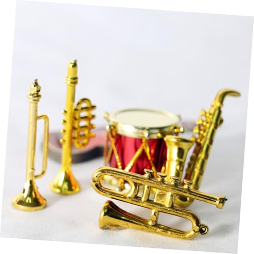 Homoyoyo Miniatur Saxophon Modellset Teilig Realistische Mini Instrumente für Puppenhaus Dekoration Detailgetreu Handgefertigt für Rustikalen Landhausstil Geschenkidee Homoyoyo Miniatur Saxophon Modellset Teilig Realistische Mini Instrumente für Puppenhaus Dekoration Detailgetreu Handgefertigt für Rustikalen Landhausstil Geschenkidee von Homoyoyo