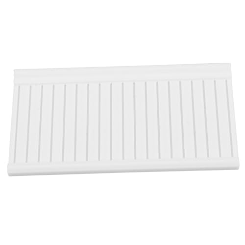 Homoyoyo Miniatur Wandverkleidung Puppenhaus Innenraum Wainscoting Filigrane Miniatur Wandpaneele für Wohnzimmer Badezimmer Schlafzimmer Detailreiche Puppenhaus Wanddekoration von Homoyoyo