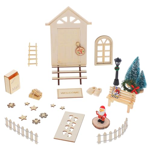 Homoyoyo Miniatur Weihnachts Deko mit Xmas Ornamenten Robustes Puppenhaus Zubehör für Gartenhaus und Desktop Festliche Mini Figuren für Weihnachtsfeier und Dekoration Homoyoyo Miniatur Weihnachts Deko mit Xmas Ornamenten Robustes Puppenhaus Zubehör für Gartenhaus und Desktop Festliche Mini Figuren für Weihnachtsfeier und Dekoration von Homoyoyo