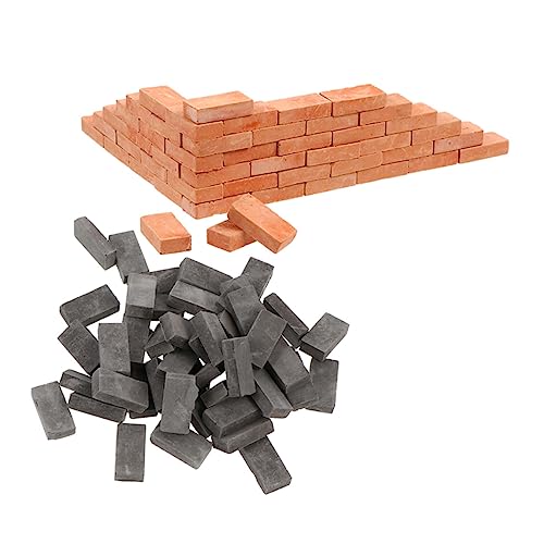 Homoyoyo Miniatur Ziegelsteine 100 Stücke – Modellbau Ziegelsteine Für Kreative DIY Projekte - Mini Ziegelsteine Zur Landschaftsgestaltung Und Modellbau Mauersteine Für Feengärten Und Homoyoyo Miniatur Ziegelsteine 100 Stücke – Modellbau Ziegelsteine Für Kreative DIY Projekte - Mini Ziegelsteine Zur Landschaftsgestaltung Und Modellbau Mauersteine Für Feengärten Und von Homoyoyo