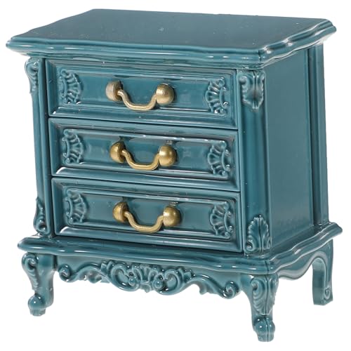 Homoyoyo Miniaturmöbel Blauer Kunststoffschrank für Puppenhaus Dekoration und DIY für Modellenthusiasten Perfektes Zubehör für Mini Häuser und Foto Requisiten Homoyoyo Miniaturmöbel Blauer Kunststoffschrank für Puppenhaus Dekoration und DIY für Modellenthusiasten Perfektes Zubehör für Mini Häuser und Foto Requisiten von Homoyoyo