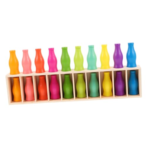 Homoyoyo Montessori Holz Farb Matching Spiel Sortier aus Natürlichem Holz mit Glatter Oberfläche Fördert Hand Auge Koordination Kognitive Fähigkeiten und Sensorische Entwicklung bei Homoyoyo Montessori Holz Farb Matching Spiel Sortier aus Natürlichem Holz mit Glatter Oberfläche Fördert Hand Auge Koordination Kognitive Fähigkeiten und Sensorische Entwicklung bei von Homoyoyo
