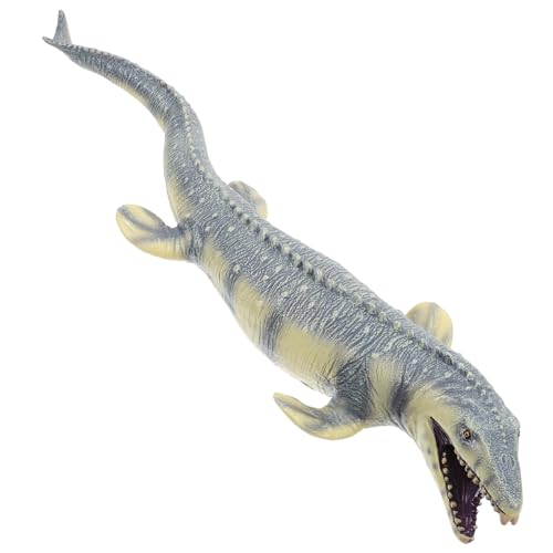 Homoyoyo Mosasaurus Dinosaurier 45 cm – Realistische Seeungeheuer Figur Für - Pädagogisches Modell Der Prähistorischen Wasserwelt in Grau - Ideal Für Spiel Und Lernen Homoyoyo Mosasaurus Dinosaurier 45 cm – Realistische Seeungeheuer Figur Für - Pädagogisches Modell Der Prähistorischen Wasserwelt in Grau - Ideal Für Spiel Und Lernen von Homoyoyo