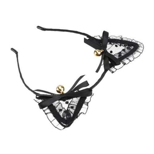 Homoyoyo Netzspitzen katzenohren stirnband Schwarz Party haarreif mit Schleife Festival haarschmuck für Damen und Mädchen Bequemes Langlebiges Accessoire für Karneval und Geburtstagsfeiern Homoyoyo Netzspitzen katzenohren stirnband Schwarz Party haarreif mit Schleife Festival haarschmuck für Damen und Mädchen Bequemes Langlebiges Accessoire für Karneval und Geburtstagsfeiern von Homoyoyo