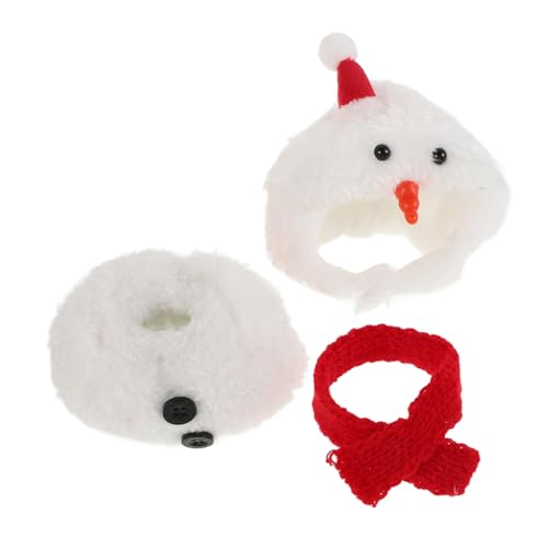 Homoyoyo Niedliche Schneemann Puppenbekleidung Set mit Mütze und Schal Weihnachtskostüm für Puppen Kreative Miniatur Dekoration für Basteln und Festliche Wohnkultur Homoyoyo Niedliche Schneemann Puppenbekleidung Set mit Mütze und Schal Weihnachtskostüm für Puppen Kreative Miniatur Dekoration für Basteln und Festliche Wohnkultur von Homoyoyo