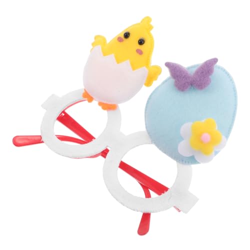 Homoyoyo Osterbrille Cartoon Hase und Küken Bunte Partybrille für Erwachsene und Lustige Foto Requisite für Osterfeiern Geburtstagsdeko und Festliche Events und Filz Homoyoyo Osterbrille Cartoon Hase und Küken Bunte Partybrille für Erwachsene und Lustige Foto Requisite für Osterfeiern Geburtstagsdeko und Festliche Events und Filz von Homoyoyo