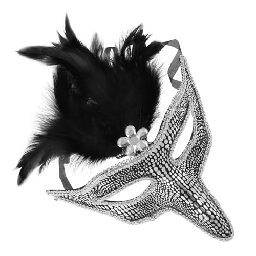 Homoyoyo Party-federmaske Maskenpaar Masken Halloween-maske Adler-kostümmaske Kostüm Vogel-maskerade-maske Tierische Maske Maske Halloween-cosplay-maske Halloween-tiermaske Halloween Feder von Homoyoyo
