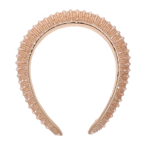 Homoyoyo Perlen Haarband Damen Handgefertigtes Komfortables Stirnband mit Zartem Beaded Design Universelle für Partys Karneval Cosplay und Alltagsschmuck Homoyoyo Perlen Haarband Damen Handgefertigtes Komfortables Stirnband mit Zartem Beaded Design Universelle für Partys Karneval Cosplay und Alltagsschmuck von Homoyoyo