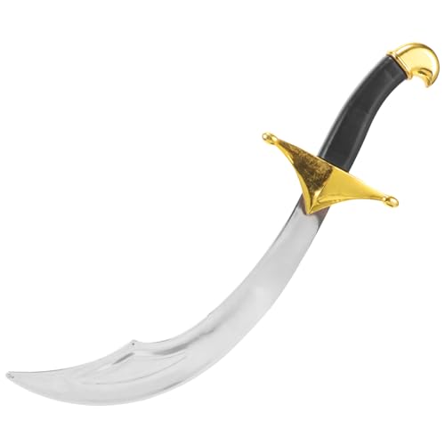 Homoyoyo Piratenmesserspielzeug Freibeuter-Piratenspiel Masken Cosplay-Schwerter Halloween Halloween assecoires Piraten-Geburtstagsparty-Dekorationen Schwerter für Cosplay Plastik von Homoyoyo