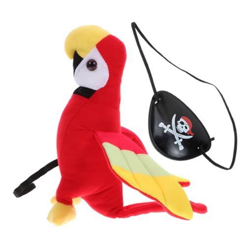 Homoyoyo Piratenpapagei, Schulterpapagei, Kinder, Piraten-Zubehör für Halloween, Weihnachten, Karneval, Party, Kostüm, Zubehör, Performance-Requisiten Homoyoyo Piratenpapagei, Schulterpapagei, Kinder, Piraten-Zubehör für Halloween, Weihnachten, Karneval, Party, Kostüm, Zubehör, Performance-Requisiten von Homoyoyo