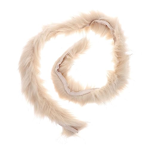Homoyoyo Plüsch Dekorationskostüme Für Damen Flauschiger Boa Schal Pelz Weihnachtskostüm Requisiten Boas Glitzer Outfits Für Damen Halloween Kostüm Boa Halloween Besatz von Homoyoyo