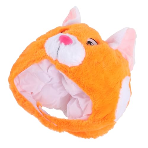 Homoyoyo Plüsch Waschbär Kostüm Hut Lustige Tiermütze Halloween Karneval Party Foto Requisite Weiche Kopfbedeckung für Erwachsene Cosplay von Homoyoyo