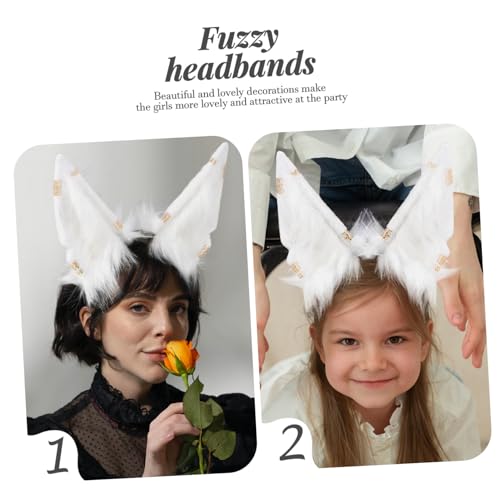 Homoyoyo Plüschiges Wolfsohr Haarreif Fuzzy Hair Hoops Cartoon Kostüm Stirnband für Erwachsene Bequemes Niedliches Party zubehör als Fotorequisite und Geschenk Passend zu Verschiedenen Homoyoyo Plüschiges Wolfsohr Haarreif Fuzzy Hair Hoops Cartoon Kostüm Stirnband für Erwachsene Bequemes Niedliches Party zubehör als Fotorequisite und Geschenk Passend zu Verschiedenen von Homoyoyo