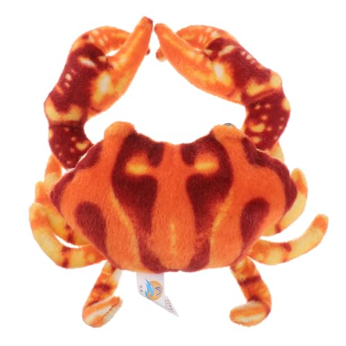 Homoyoyo Plüschkrabbe Kuscheltier Rotes Plüschtier Weiches Marineleben Kissen für Geburtstagsgeschenk und Heimdekoration von Homoyoyo