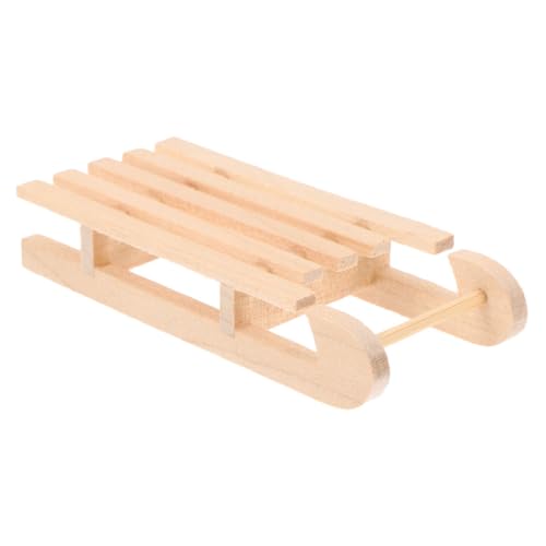 Homoyoyo Puppenhaus Weihnachtsdeko DIY Bemalbar aus Holz Verarbeitung Kreatives Zubehör für Spiel und Lernspaß von Homoyoyo
