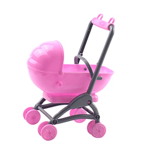 Homoyoyo Puppenwagen für Realistischer Kinderwagen aus Puppen und Rollenspiele Babywagen für Puppenstuben und Sammler Homoyoyo Puppenwagen für Realistischer Kinderwagen aus Puppen und Rollenspiele Babywagen für Puppenstuben und Sammler von Homoyoyo