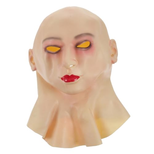 Homoyoyo Realistische Glatze für Erwachsene Elastische Halloween Cosplay Kopfbedeckung Hautfreundlich Vielseitig für Kostümpartys Karneval und Theateraufführungen Homoyoyo Realistische Glatze für Erwachsene Elastische Halloween Cosplay Kopfbedeckung Hautfreundlich Vielseitig für Kostümpartys Karneval und Theateraufführungen von Homoyoyo
