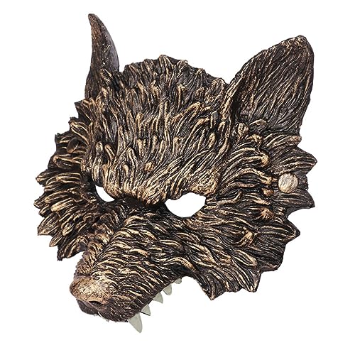Homoyoyo Realistische Halloween Wolf Maske Für Cosplay – Dekorative Tiermaske Für Kostümparty - Karneval Und Halloween – Leicht Und Bequem Für Erwachsene Und Jugendliche - Ideal Für Homoyoyo Realistische Halloween Wolf Maske Für Cosplay – Dekorative Tiermaske Für Kostümparty - Karneval Und Halloween – Leicht Und Bequem Für Erwachsene Und Jugendliche - Ideal Für von Homoyoyo